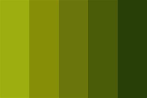 Olive green Color Palette