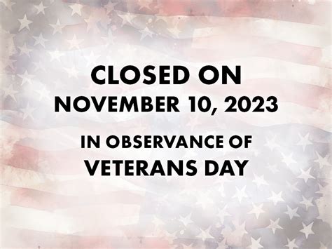 What jobs are closed on veterans day