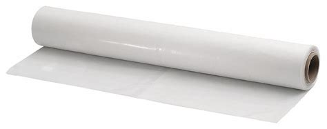 ABILITY ONE Plastic Sheeting Roll, 200 ft Length, 100 51/64 in Width ...