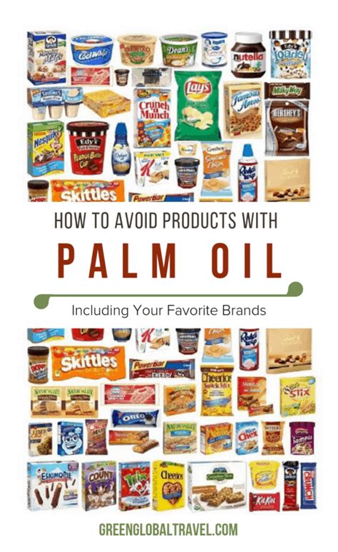 How To Avoid Products With Palm Oil (Including Your Favorite Brands)