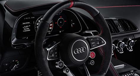 2021 Audi R8 Panther Edition - Interior, Steering Wheel, car, HD ...