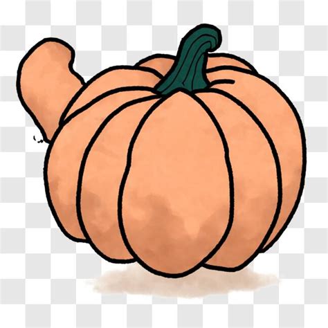 Download Colorful Cartoon Pumpkin for Fall Decor PNG Online - Creative ...