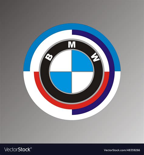 Bmw m sport logo Royalty Free Vector Image - VectorStock