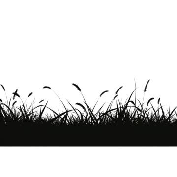 Grass Silhouette Png, Grass Silhouette, Grass Png, Black Grass PNG ...