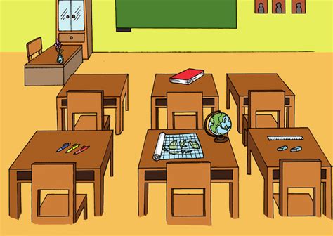 Gambar Ruang Kelas Kartun – retorika