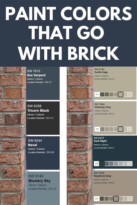 10 Exterior Paint Colors for Brick Homes | Exterior paint colors for ...