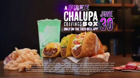 Taco Bell App TV Commercial, 'Free Chalupa Cravings Box' - iSpot.tv