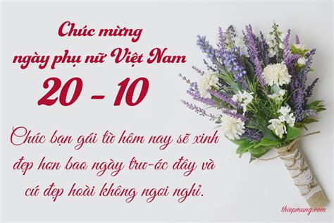 Lời chúc 20/10 hay và ý nghĩa nhất cho chị em phụ nữ | 10 things, Ems, 20th