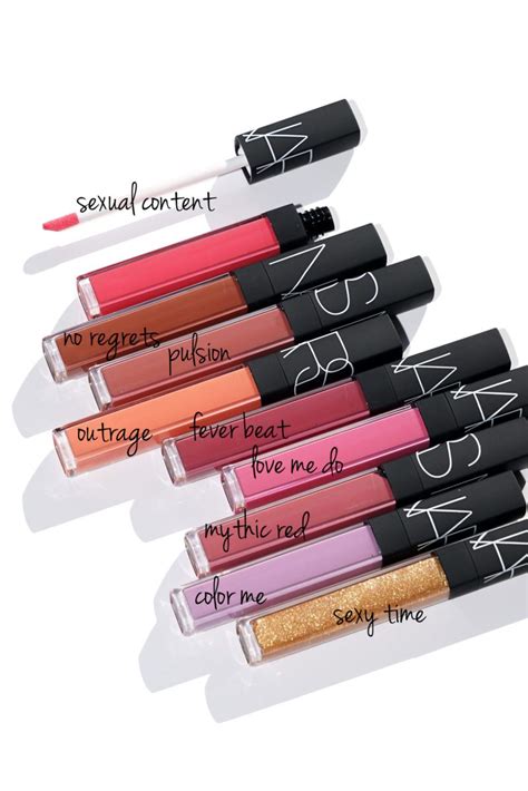 NARS-New-LipGloss-review-swatches-spring2019 - The Beauty Look Book