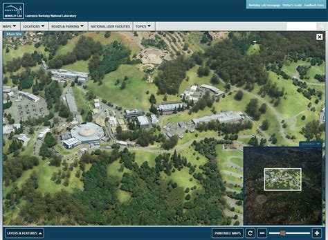 Lawrence Berkeley National Laboratory Main Campus Map | Campus map ...