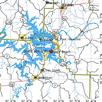 Osage Beach, Missouri (MO) ~ population data, races, housing & economy