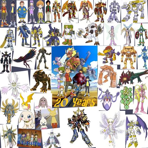 Digimon Frontier 20th Anniversary Collage by KawaiiWonder on DeviantArt