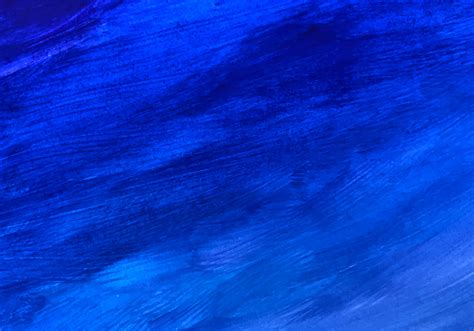 Blue Artwork - Painting - blue abstract painting horizontal planet ...