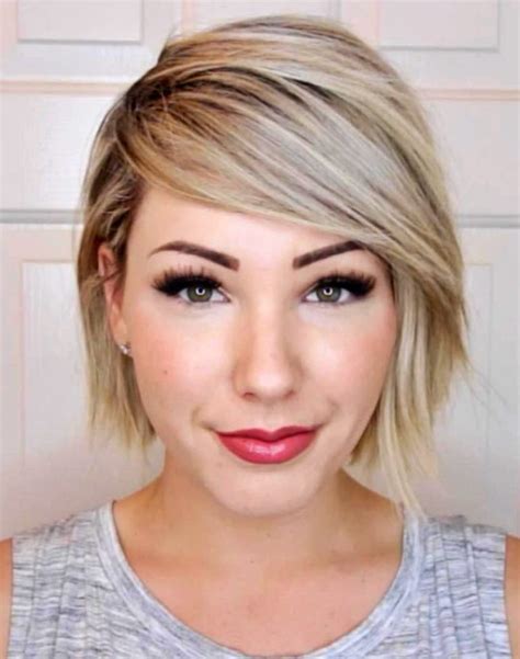 13 Latest Short Hairstyles for Round Faces