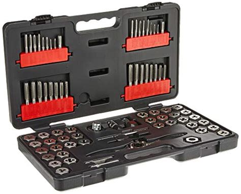 GEARWRENCH 75 Piece Ratcheting Tap and Die Set, SAE/Metric - 3887 ...