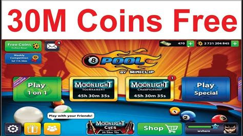 Free 8 Ball Pool Coins. 8 ball pool by Miniclip is an online… | by ...