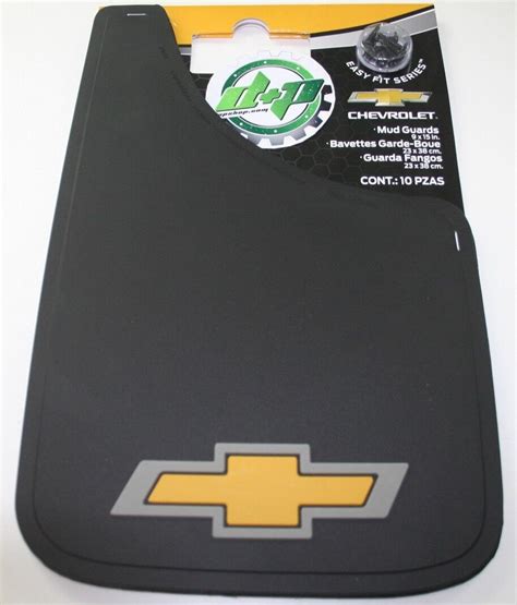 Chevy Chevrolet Plasticolor Easy Fit Series 9x15 Inch Mud Guards ...