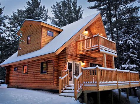 Customized Pine Wooden Log Cabin, Modular Wood House with Integrated Rooms