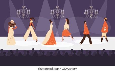 266 Fashion Show Week Cartoon Images, Stock Photos & Vectors | Shutterstock