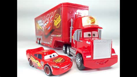 Disney Pixar Cars Mack Truck Playset - YouTube