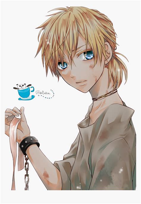 Black Hair Blond Eye Color Blue Hair - Anime Boy With Blonde Hair, HD ...