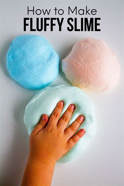 How to Make Slime | Recipe | Fluffy slime recipe, Fluffy slime, Slime ...