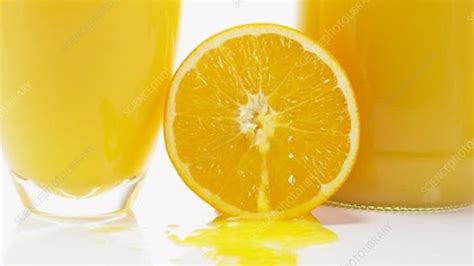 Orange juice, slow motion - Stock Video Clip - K007/0208 - Science ...