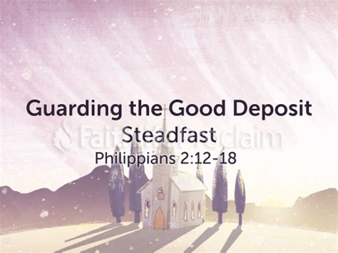 Steadfast - Faithlife Sermons