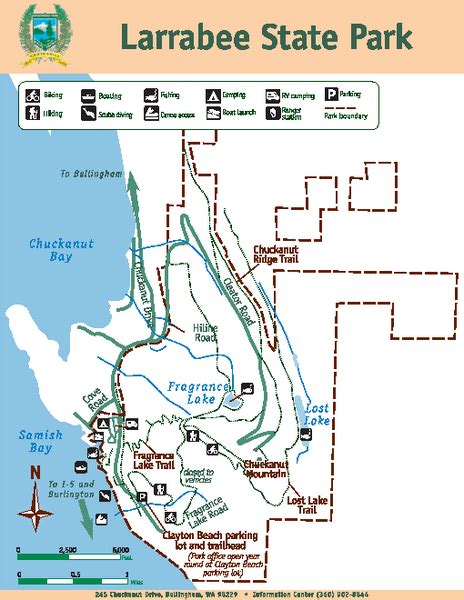 Larrabee State Park Map - 245 Chuckanut Dr Bellingham WA • mappery