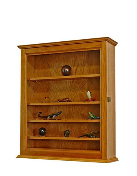 Amazon.com: Curio Display Case Wall Cabinet-5 Adjustable Shelves ...