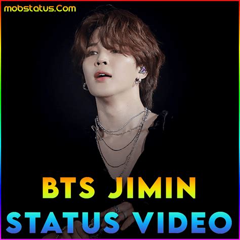 BTS Jimin Whatsapp Status Video Download, New 4k Full Screen