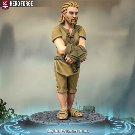 Skyrim Prisoner lmao : r/HeroForgeMinis