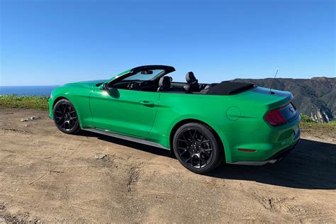 2019 Ford Mustang EcoBoost Convertible Review: Strange, Indeed ...