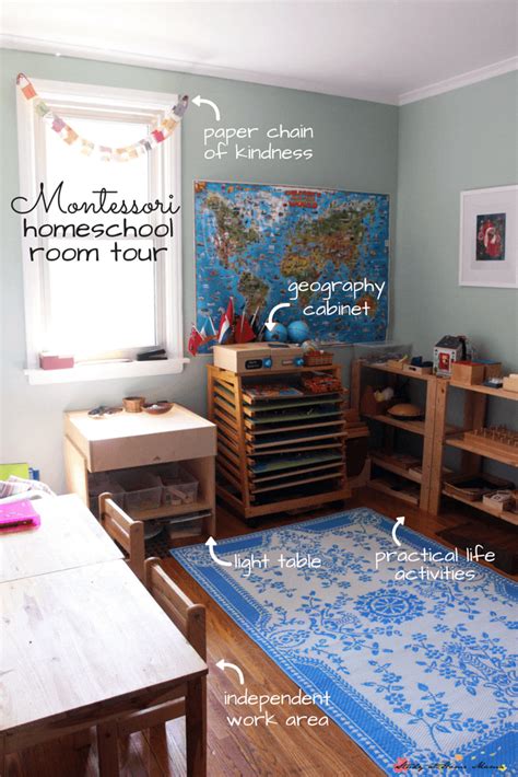 Montessori Homeschool Room Tour ⋆ Sugar, Spice and Glitter