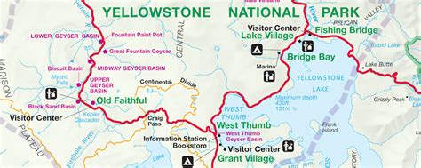 Day Hikes Of Yellowstone National Park Map-Guide | vtir.net