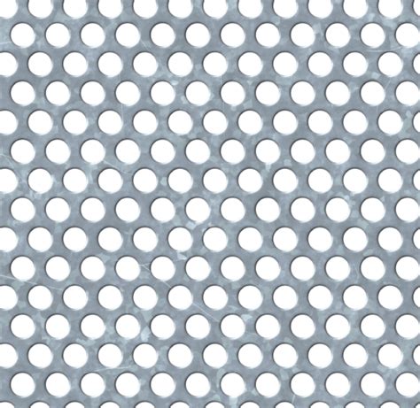 Perforated Metal Sheet Texture - Image to u