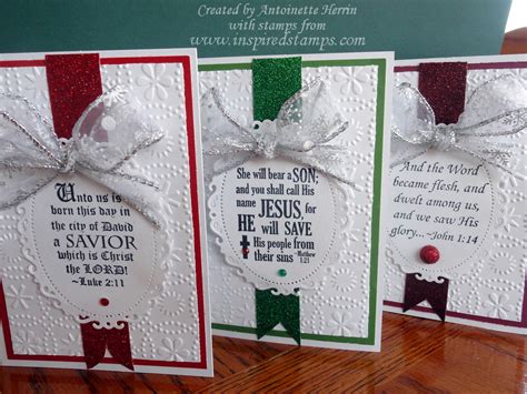 inspired stamps...the blog: How to make your own Christmas Cards in sets