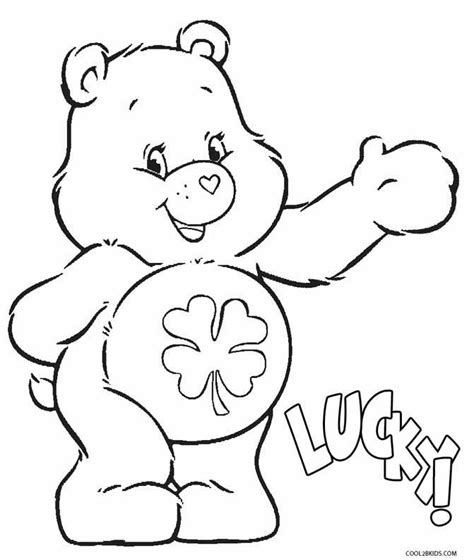 Printable Care Bears Coloring Pages For Kids | Cool2bKids | Bear ...