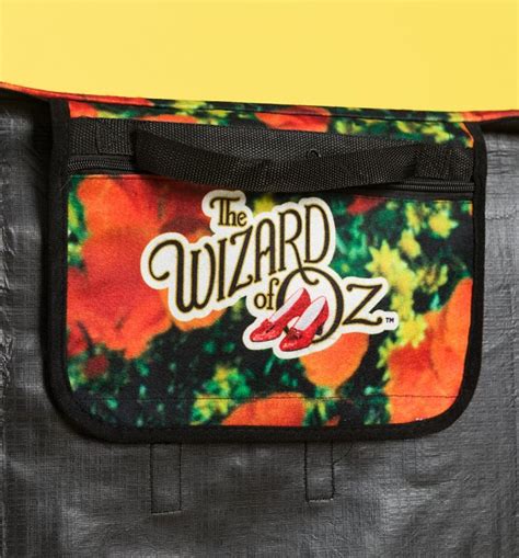 The Wizard Of Oz Poppy Field Foldable Travel Blanket