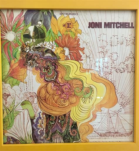 Joni Mitchell album cover 60s art | Album cover art, Joni mitchell ...