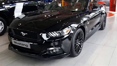 All New Ford Mustang Convertible Black Panther Walkaround - YouTube