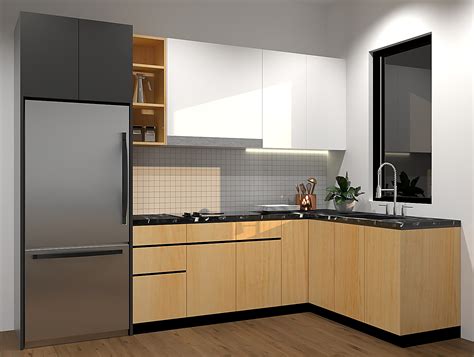 L Shaped Modern Kitchen Designs - Image to u