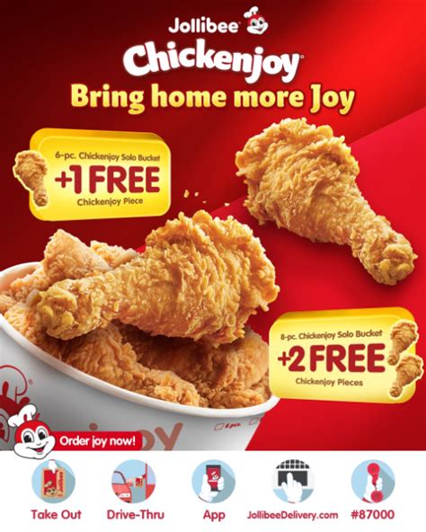 Chickenjoy Buckets | Jollibee