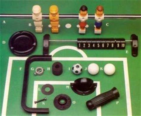 Foosball Replacement Parts for Imperial Model Table