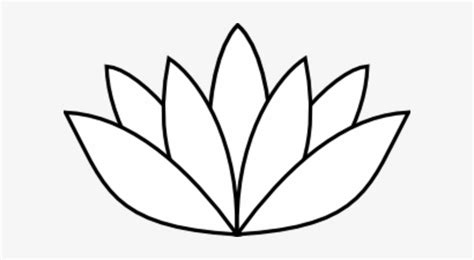 Water Lily Drawing Outline | Free download on ClipArtMag