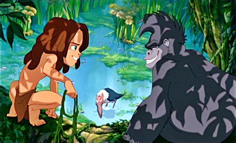 Color in animation: Tarzan