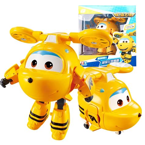 Big!!! Newest! Super Wings Deformation Airplane Robot Action Figures ...