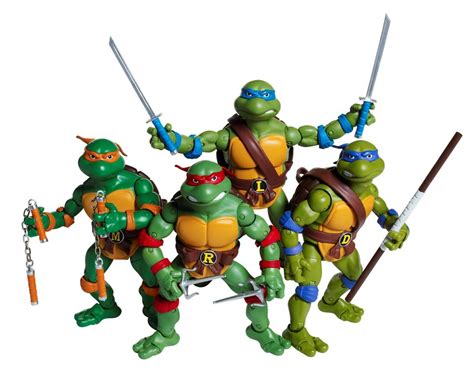 Teenage Mutant Ninja Turtles Classic Collection Action Figure Complete Set