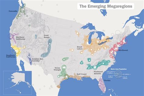 The new nations of the USA: eleven metropolitan areas that are growing ...