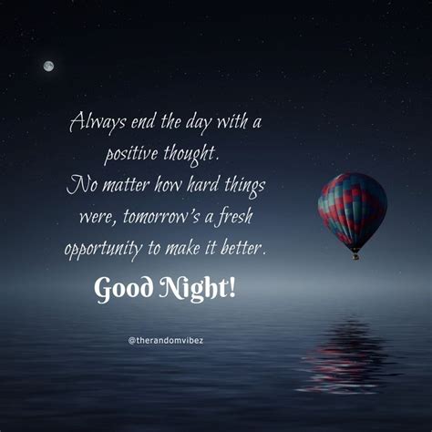 Sweet Good Night Messages | Positive good night quotes, Good night ...